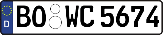 BO-WC5674
