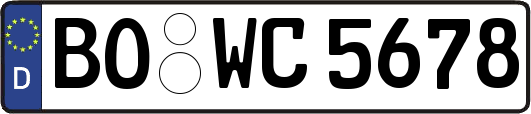BO-WC5678