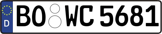 BO-WC5681