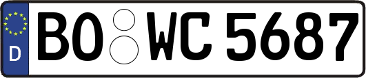 BO-WC5687