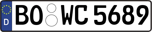 BO-WC5689