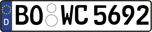 BO-WC5692