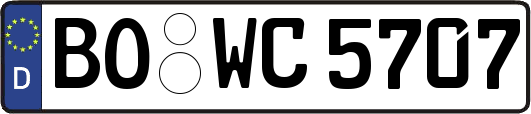 BO-WC5707