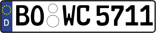 BO-WC5711