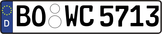 BO-WC5713