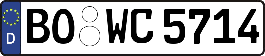 BO-WC5714