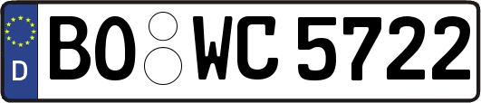 BO-WC5722