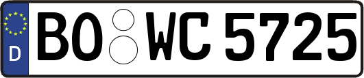 BO-WC5725