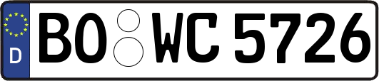 BO-WC5726