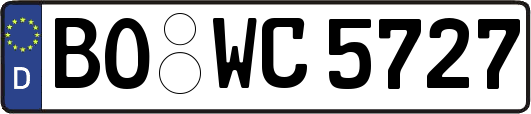 BO-WC5727