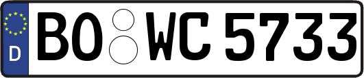 BO-WC5733