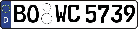 BO-WC5739
