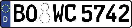 BO-WC5742