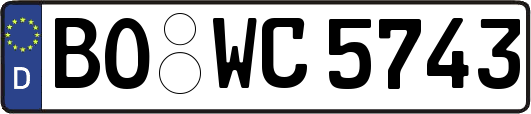 BO-WC5743