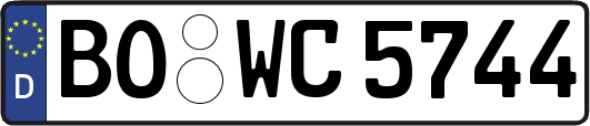BO-WC5744