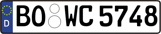 BO-WC5748