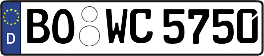 BO-WC5750