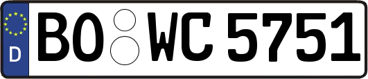 BO-WC5751