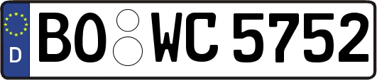 BO-WC5752
