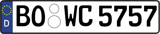 BO-WC5757