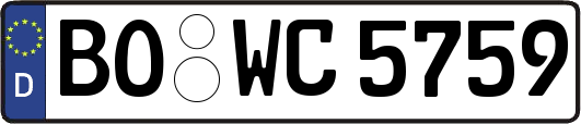 BO-WC5759