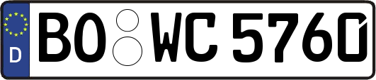 BO-WC5760