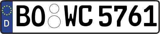 BO-WC5761