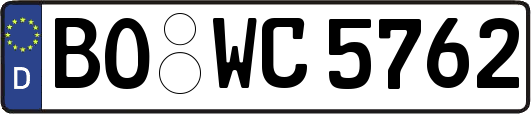 BO-WC5762