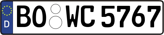 BO-WC5767