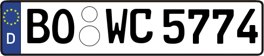 BO-WC5774