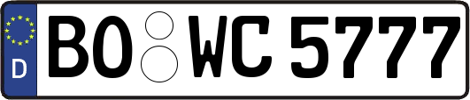 BO-WC5777