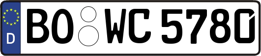 BO-WC5780