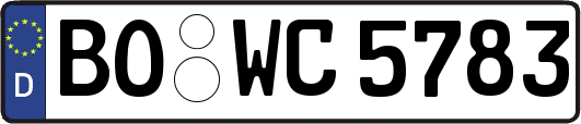 BO-WC5783