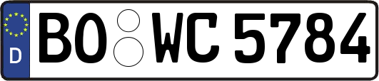 BO-WC5784