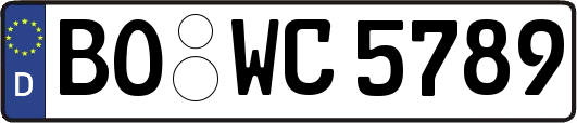 BO-WC5789