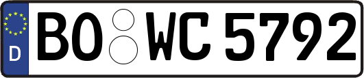 BO-WC5792