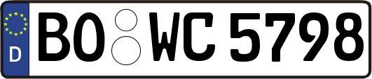 BO-WC5798