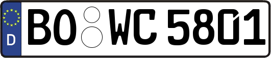 BO-WC5801