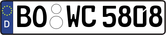 BO-WC5808
