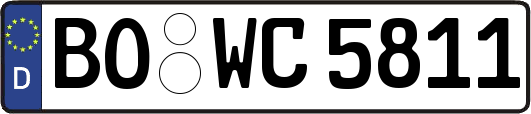 BO-WC5811