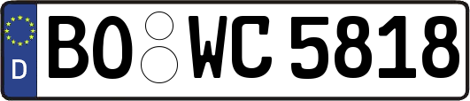 BO-WC5818