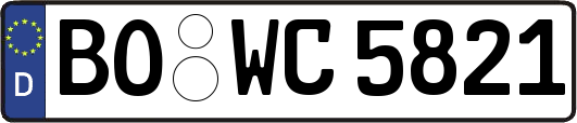 BO-WC5821