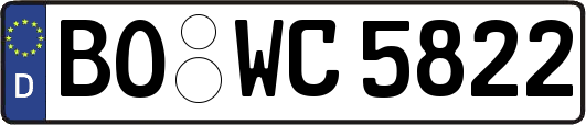 BO-WC5822