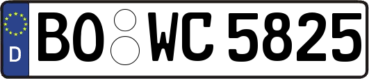 BO-WC5825