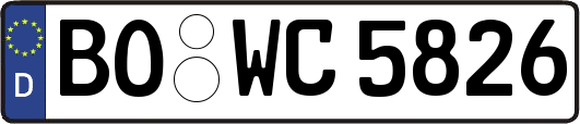 BO-WC5826