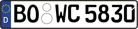 BO-WC5830