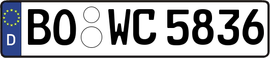 BO-WC5836