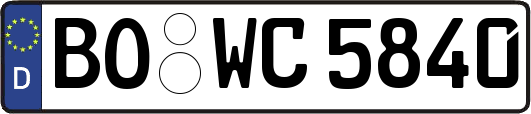 BO-WC5840
