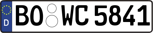 BO-WC5841
