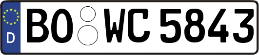 BO-WC5843